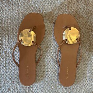 NWOT - Tory Burch Patos Leather Sandal, 8.5